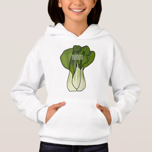 Cartoon-Abbildung Hoodie (Vorderseite)
