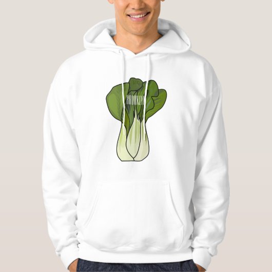 Cartoon-Abbildung Hoodie (Vorderseite)