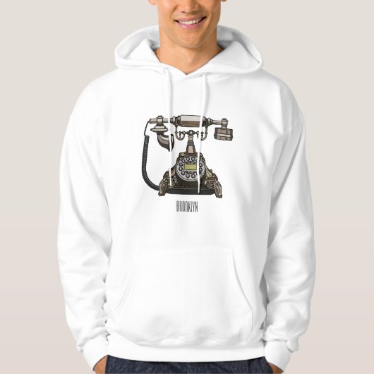 Cartoon-Abbildung Hoodie (Vorderseite)