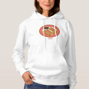 Cartoon-Abbildung Hoodie