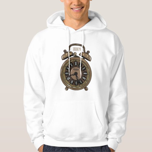 Cartoon-Abbildung Hoodie (Vorderseite)
