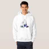 Cartoon-Abbildung Hoodie (Vorne ganz)