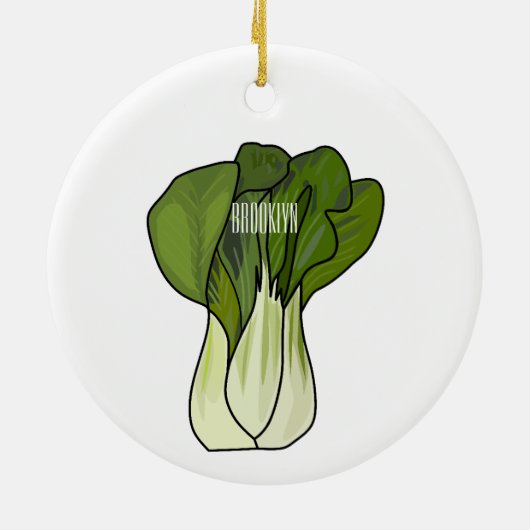 Cartoon-Abbildung Keramik Ornament (Hinten)