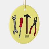 Cartoon-Abbildung Keramik Ornament (Rechts)