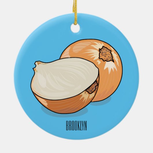 Cartoon-Abbildung Keramik Ornament (Hinten)