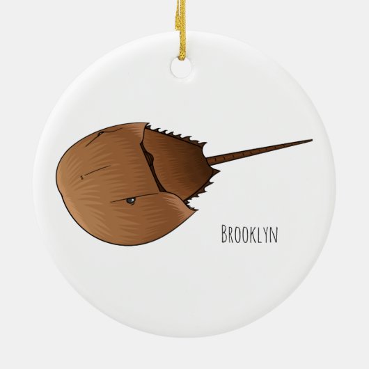 Cartoon-Abbildung Keramik Ornament (Hinten)