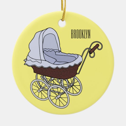 Cartoon-Abbildung Keramik Ornament (Vorne)