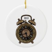 Cartoon-Abbildung Keramik Ornament (Hinten)