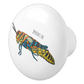 Cartoon-Abbildung Keramikknauf (Rechts)