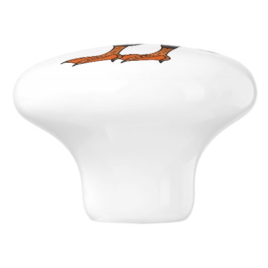 Cartoon-Abbildung Keramikknauf (Seitenansicht)