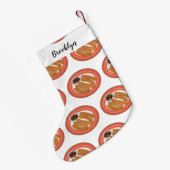 Cartoon-Abbildung Kleiner Weihnachtsstrumpf (Rückseite (Hängend))