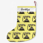 Cartoon-Abbildung Kleiner Weihnachtsstrumpf (Rückseite)