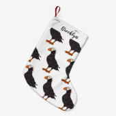 Cartoon-Abbildung Kleiner Weihnachtsstrumpf (Vorderansicht (hängend))