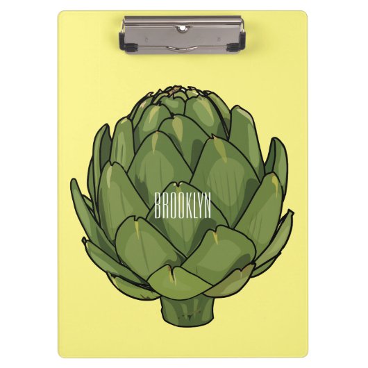 Cartoon-Abbildung Klemmbrett (Vorderseite)