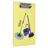 Cartoon-Abbildung Klemmbrett (Rechts)