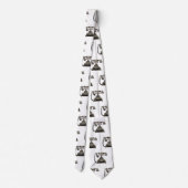 Cartoon-Abbildung Krawatte (Rückseite)