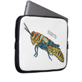 Cartoon-Abbildung Laptopschutzhülle (Vorne Rechts)