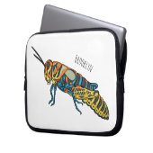 Cartoon-Abbildung Laptopschutzhülle (Vorderseite Links)