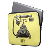 Cartoon-Abbildung Laptopschutzhülle (Vorderseite Links)