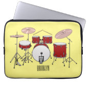 Cartoon-Abbildung Laptopschutzhülle (Vorderseite)