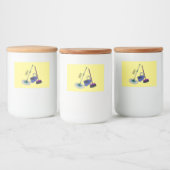 Cartoon-Abbildung Lebensmitteletikett (Flaschen)