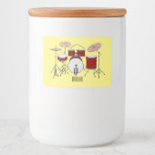 Cartoon-Abbildung Lebensmitteletikett (Vorderseite)