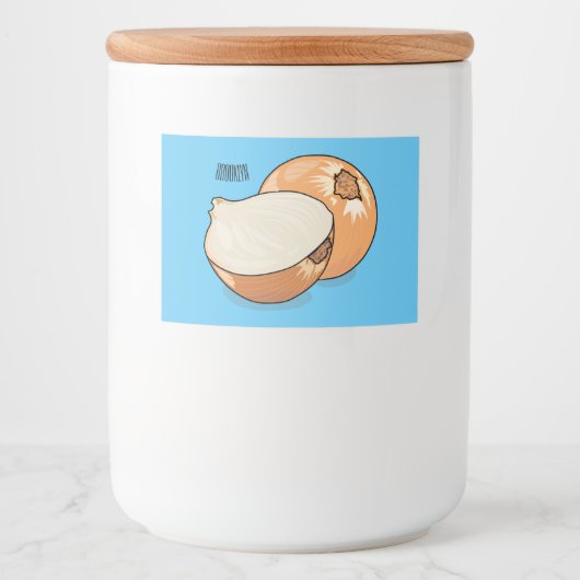 Cartoon-Abbildung Lebensmitteletikett (Vorderseite)