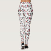 Cartoon-Abbildung Leggings (Rückseite)