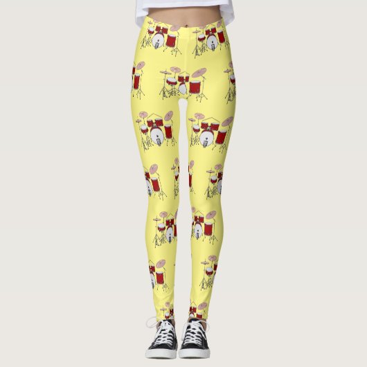 Cartoon-Abbildung Leggings (Vorderseite)