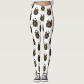 Cartoon-Abbildung Leggings (Vorderseite)