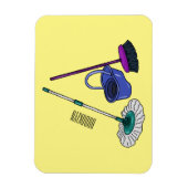 Cartoon-Abbildung Magnet (Vertikal)