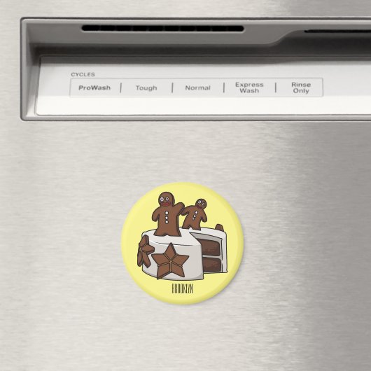 Cartoon-Abbildung Magnet (In Situ (Geschirrspüler))