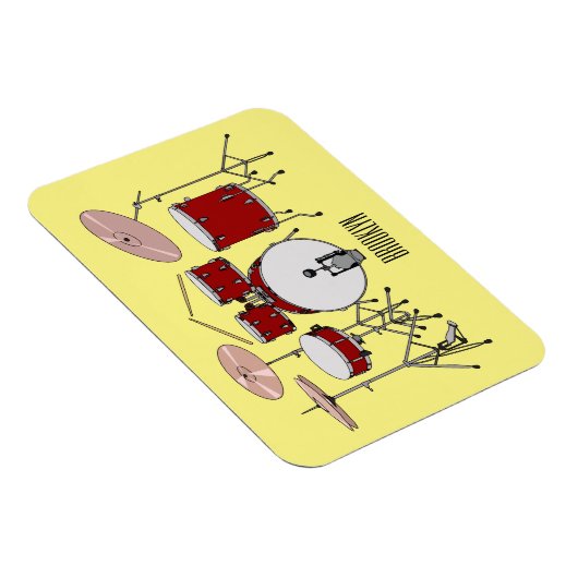 Cartoon-Abbildung Magnet (Rechte Seite)