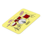 Cartoon-Abbildung Magnet (Linke Seite)