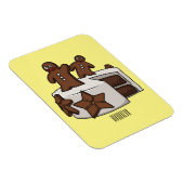 Cartoon-Abbildung Magnet (Rechte Seite)