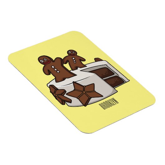 Cartoon-Abbildung Magnet (Rechte Seite)