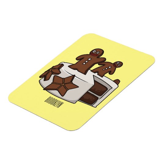 Cartoon-Abbildung Magnet (Linke Seite)