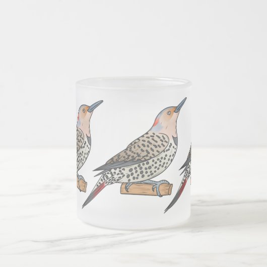 Cartoon-Abbildung Mattglastasse (Mittel)