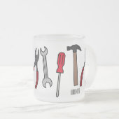 Cartoon-Abbildung Mattglastasse (VorderseiteRechts)