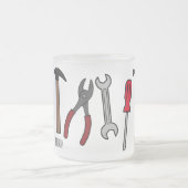 Cartoon-Abbildung Mattglastasse (Mittel)