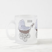 Cartoon-Abbildung Mattglastasse (Links)