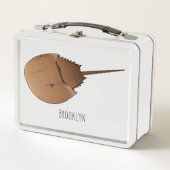 Cartoon-Abbildung Metall Brotdose (Vorderseite)