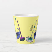 Cartoon-Abbildung Milchtasse (Vorderseite)