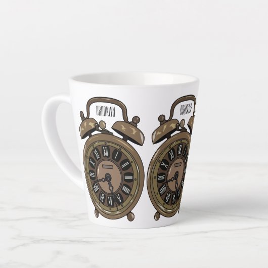 Cartoon-Abbildung Milchtasse (Linke Ecke)