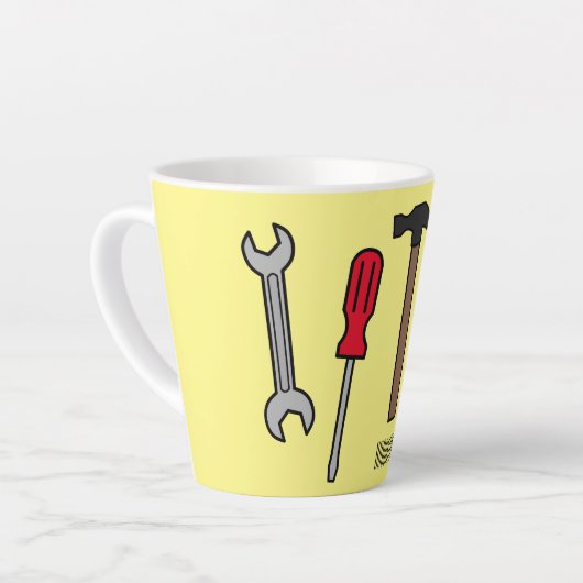 Cartoon-Abbildung Milchtasse (Linke Ecke)