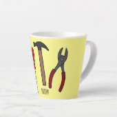 Cartoon-Abbildung Milchtasse (Rechte Ecke)