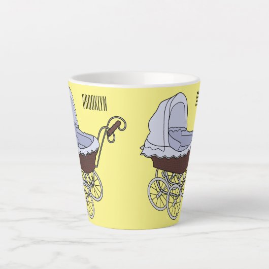 Cartoon-Abbildung Milchtasse (Vorderseite)