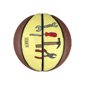 Cartoon-Abbildung Mini Basketball (Vertikal)