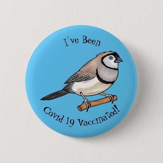 Cartoon-Abbildung mit Doppelbarsch Button (Vorderseite)