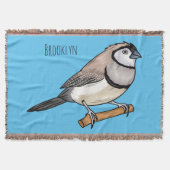 Cartoon-Abbildung mit Doppelbarsch Decke (Vorderseite)